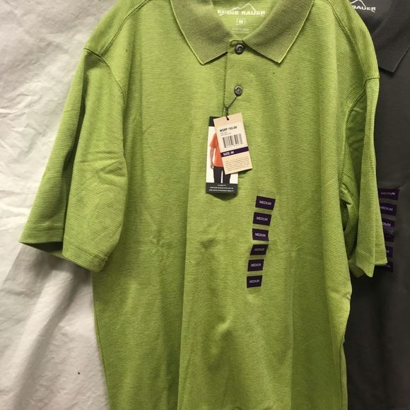 Eddie Bauer Short Sleeve Classic Fit Golf  Polos - Picture 6 of 8